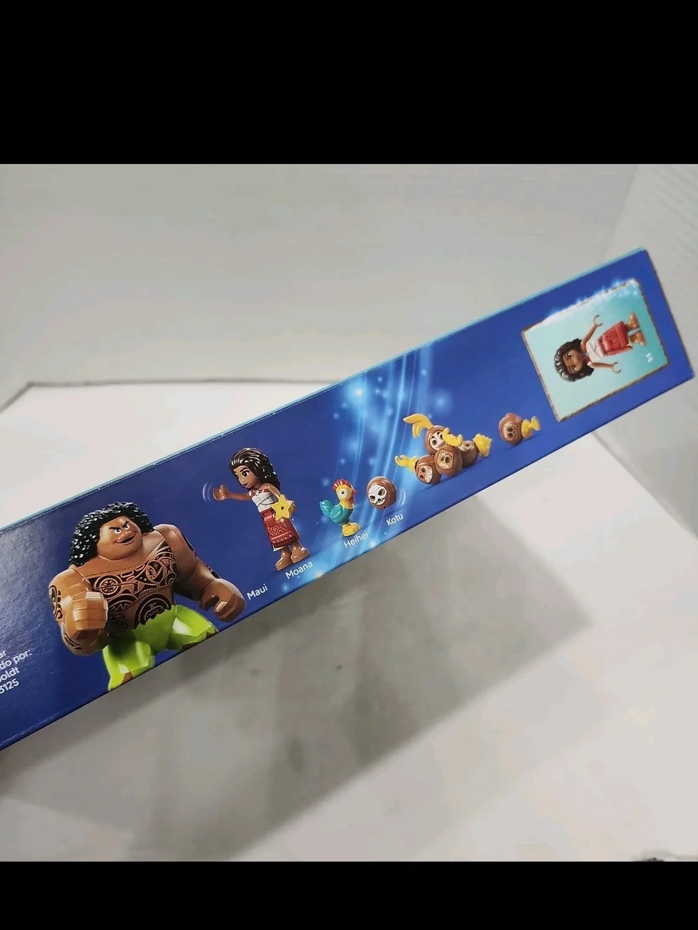 Lego Disney Kakamoara Barge Playset - Blue, Green, Yellow, Brown, Tan, Pink
